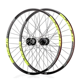 TYXTYX Spares TYXTYX Bike Wheel 26 27.5 29 Inch Bicycle Wheelset MTB Double Wall Alloy Rim 18.5mm QR Disc Brake Front And Rear 8 9 10 11 Speed