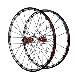 TYXTYX Spares TYXTYX Bike Wheel 26 / 27.5 Inch Bicycle Wheelset MTB Double Wall Alloy Rim Milling Trilateral Carbon Hub Disc Brake Front And Rear