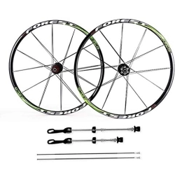 TYXTYX Spares TYXTYX Bike Wheel Set 26" 27.5" MTB Double Wall Sealed Bearings Hub Alloy Disc Brake Rim Quick Release 24H