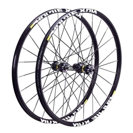 TYXTYX Mountain Bike Wheel TYXTYX Bike Wheelset 26 27.5 29 Inch MTB Alloy Double Wall Rim 8-11speed Bicycle 6 Palin Bearing 6 Ratchets Quick Release Carbon Fiber Cassette Hub Disc Brake 1895g