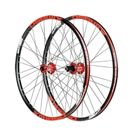 TYXTYX Spares TYXTYX Bike Wheelset, 26" 27.5" Double Wall Alloy MTB Rim Disc Brake Quick Release Hub for 8 9 10 11 Speed Freewheel