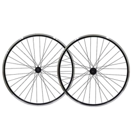 TYXTYX Spares TYXTYX Bike Wheelset 26 Inch MTB Double Wall Rims 559 Bicycle Front and Rear Wheel Rim Brake QR Hubs 32 Holes for 7-8-9-10-11 Speed Cassette Flywheel