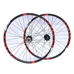 TYXTYX Spares TYXTYX Bike WHEELSET MTB 26" 27.5 Inch 29 er Cycling Front Rear Wheels, 32H Double Wall Alloy Wheel Set, Quick Release Disc Brake 8 / 9 / 10 Speed