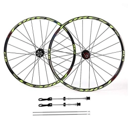 TYXTYX Spares TYXTYX Bike Wheelsets 26, Double Wall 27.5 Inch MTB Wheels Quick Release Sealed Bearings 5 Palin Disc Brake 24 Hole 8 9 10 Speed