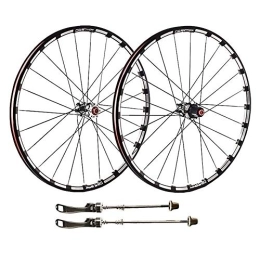 TYXTYX Mountain Bike Wheel TYXTYX Cycling Wheels Bicycle Wheel 26 27.5 in MTB Bike Wheel Set Double Wall Alloy Rim First 2 Rear 5 Palin Quick Release Disc Brake 7 8 9 10 11 Speed (Color : B, Size : 26inch)
