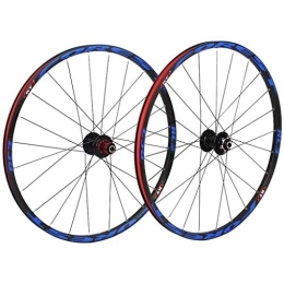 TYXTYX Spares TYXTYX Mountain Bike Wheelset 26, MTB Cycling Wheels Disc Brake Sealed Bearings 8 9 10 11 Speed Black
