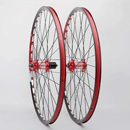 TYXTYX Spares TYXTYX MTB 26 / 27.5 Bike Wheelset Hand Built Bicycle Wheel Double Wall Rims Sealed Bearing For Cassette Hub 8-11 Speed 1800g