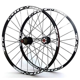 TYXTYX Mountain Bike Wheel TYXTYX MTB Bicycle Wheel Set 26 / 27.5 / 29" Double Wall Alloy Rims Carbon Hubs Disc Brake Wheel 24H QR NBK Sealed Bearing for 7-11 Speed Cassette