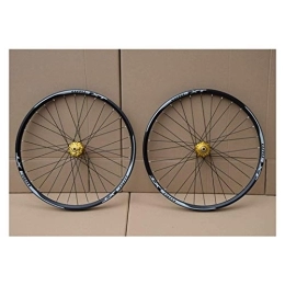 TYXTYX Spares TYXTYX MTB Bicycle Wheelset 26 27.5 29 In Mountain Double Layer Alloy Rim Sealed Bearing 7-11 Speed Cassette Hub Disc Brake 1100g QR (Color : F, Size : 27.5in)
