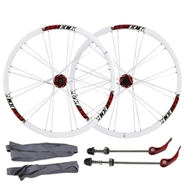 TYXTYX Spares TYXTYX MTB Bicycle Wheelset 26" For Mountain Bike Double Wall Rims Disc Brake 7-10 Speed Card Hub Quick Release 24H