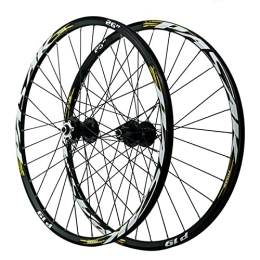 TYXTYX Spares TYXTYX MTB Bicycle Wheelset 26 Inch 27.5”29 ER Double Wall Aluminum Alloy Mountain Wheels Disc Brake for 7 / 8 / 9 / 10 / 11 Speed Wheels