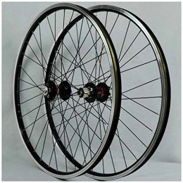 TYXTYX Spares TYXTYX MTB Bike Front Rear Wheel For 26 Inch Bicycle Wheelset Double Layer Alloy Rim 6 Sealed Bearing Disc / Rim Brake QR 7-11 Speed 32H