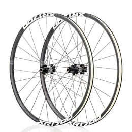 TYXTYX Spares TYXTYX MTB Bike Wheel Set 26" 27.5" Double Wall Alloy Rim QR 8-11 Speed Cassette Hub 6 Sealed Bearing 24H For Tub Less Tires Bicycle