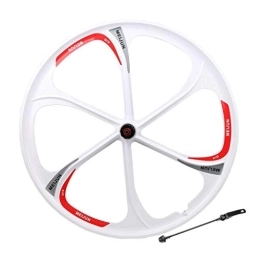 TYXTYX Spares TYXTYX MTB Bike Wheelset 26 Inch Front / Rear Wheel QR for 7 / 8 / 9 / 10 / 11 Speed Cassette - White