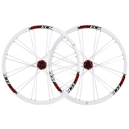 TYXTYX Spares TYXTYX Quick Release Axles Bicycle Accessory Bike Wheelset 26 Inch MTB Disc Brake Bicycle Wheel 24 Spoke for 7-10 Speed Cassette Flywheel QR 2342g Road Bicycle Cyclocross Bike Wheels
