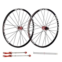 TYXTYX Spares TYXTYX Quick Release Axles Bicycle Accessory Bike Wheelset for 26 27.5 29 inch MTB Double Wall Rim Disc Brake Quick Release Mountain Bike Wheels 24H 7 8 9 10 11 Speed Road Bicycle Cyclocross Bike W
