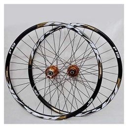 TYXTYX Spares TYXTYX Quick Release Axles Bicycle Accessory Bike Wheelset MTB for Mountain 26 27.5 29 in Double Layer Alloy Rim Sealed Bearing 7-11 Speed Cassette Hub Disc Brake QR 24H Road Bicycle Cyclocross Bik