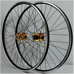 TYXTYX Spares TYXTYX Quick Release Axles Bicycle Accessory MTB Bike Wheel 26 Inch Bicycle Wheelset Double Wall Alloy Rim Cassette Hub Sealed Bearing Disc / V Brake QR 7-12 Speed Road Bicycle Cyclocross Bike Wheels
