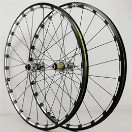 TYXTYX Mountain Bike Wheel TYXTYX Quick Release Axles Bicycle Accessory MTB Bike Wheelset 26 27.5 29 Inch CNC Rims Thru Axle Bicycle Front & Rear Wheel Disc Brake Cycling Wheels Sealed Bearing Hub 24 Hole 7-11 Speed Cassette