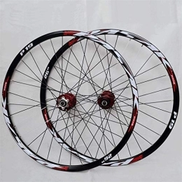TYXTYX Mountain Bike Wheel TYXTYX Quick Release Axles Bicycle Accessory MTB Bike Wheelset 26 / 27.5 / 29 Inch Quick Release Bicycle Front & Rear Wheel Disc Brake Cycling Wheels Double Wall Rims 32 Hole 7-11 Speed Cassette Road B