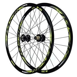 TYXTYX Spares TYXTYX Racing 700c Road Bike Wheelset Mountain Bike Wheel Set 29 Inch Quick Release Wheel Front 100mm Rear 135mm Double Wall Alloy Rim for 7 / 8 / 9 / 10 / 11 Speed Cassette 1700g