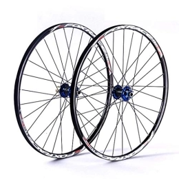 TYXTYX Spares TYXTYX Racing Bike Wheelset for 26 27.5 29 Inch Double Wall MTB Rim Carbon Drum Disc Brake Quick Release Mountain Bike Wheels 24H 7 8 9 10 Speed