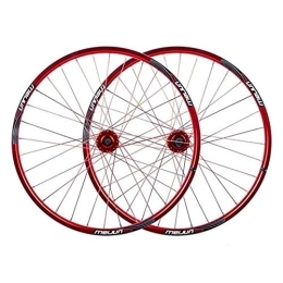 TYXTYX Spares TYXTYX Wheel Mountain Bike 26" MTB Bicycle WheelSet Disc Brake Compatible 7 8 9 10 Speed Double Wall Alloy Rim 32H