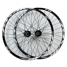 UPPVTE Mountain Bike Wheel UPPVTE 26" / 27.5" / 29" Inch Mountain Bike Wheelset, 32H Double Layer Alloy Rim Disc Brake Freewheel Bicycle Wheel 7-11 Speed Wheel (Size : 27.5inch)