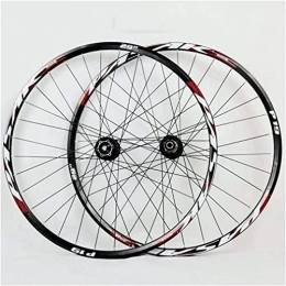UPPVTE Spares UPPVTE 26 27.5 29Inch MTB Bicycle Wheelset, Alloy Rim Disc Brake 7-11speed Cassette Hubs Sealed Bearing QR for Mountain Bike Wheel Wheel (Color : C, Size : 27.5inch)