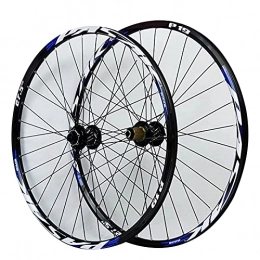 UPPVTE Spares UPPVTE Bike Rim Double Layer Mountain Bike Wheelset 26" / 27.5" / 29" Inch, Disc Brake QR Freewheel 7-11 Speed 32H Bicycle Wheel Wheel (Size : 29inch)