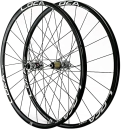 UPVPTK Mountain Bike Wheel UPVPTK 26 / 27.5 / 29in Front and Rear Bicycle Wheelset, 24 Holes Thru Axle Ultralight Aluminum Alloy MTB Rim Disc Brake 8 9 10 11 12 Speed Wheel (Color : Silver-1, Size : 29INCH)
