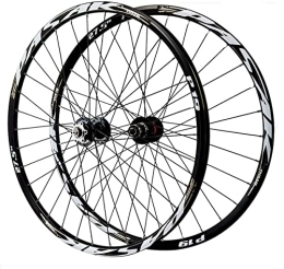 UPVPTK Mountain Bike Wheel UPVPTK 26 / 27.5 / 29inch MTB Wheelset, 32 Holes Bike Wheel Disc Brake Double Wall Rim Quick Release 7 8 9 10 11 Speed Cassette Freewheel Wheel (Color : Gold, Size : 27.5INCH)