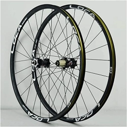 UPVPTK Spares UPVPTK Mtb Wheel Set, Aluminum 26 / 27.5 / 29 Inch Straight Pull 4 Palin Disc Brake Six Claw 8 / 9 / 10 / 11 / 12 Speed Quick Release Front Rear Wheel Wheel (Color : D, Size : 26INCH)