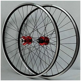 VPPV Mountain Bike Wheel V Brake Bicycle Wheelset 26 Inch, Double Wall Aluminum Alloy Disc Brake MTB Bike Hybrid Wheels Support 7 / 8 / 9 / 10 Speed