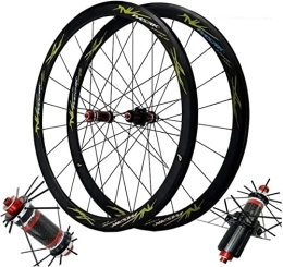 HAENJA Mountain Bike Wheel V-brake Road Bicycle Wheels 700C, Magnesium Alloy Hybrid / mountain C Brake Carbon Fiber Wheels, Suitable For 7 / 18 / 9 / 10 / 11 Wheelsets