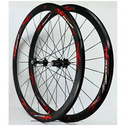 VPPV Mountain Bike Wheel V Brake Road Bike Wheelset 700C 29 Inch, Aluminum Alloy 40MM Clincher Wheel 45# Steel Spokes Mountain Cycling Wheels for 7 / 8 / 9 / 10 / 11 / 12 Speed (Size : 700C)