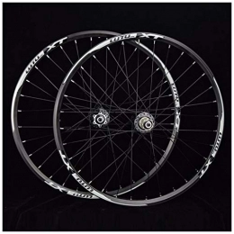 VBCGGGG Mountain Bike Wheel VBCGGGG MTB Wheelset 26 / 27.5 / 29 Inch Disc Brake Bicycle Front & Rear Wheel Dõụblë Wall Alloy Rim QR For 7-11 Speed Cassette Flywheel 32 Spoke Sealed Bearing Freewheel (Color : B, Size : 27.5")