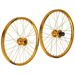 VGEBY Mountain Bike Wheel VGEBY 1Pair Bicycle Wheel Set, 32 Holes Disc Brake BMX Mountain Bike Wheelset Rims for 20inches 406