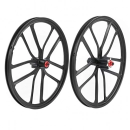 VGEBY Spares VGEBY Disc Brake Wheel Set, 20-Inch Mountain Bike Disc Brake Wheel Set Bicycle Wheel Hub Integrated Wheel Cassette Wheel Set Combination