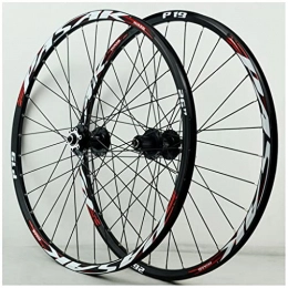 VPPV Spares VPPV 26 / 27.5 / 29 Inch Mountain Bike Cycling Wheelet, Aluminum Alloy Hybrid / MTB Rim Sealed Bearings for 7 / 8 / 9 / 10 / 11 Speed Black (Size : 26INCH)