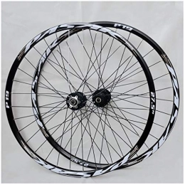 VPPV Spares VPPV 26 27.5 29 Inch MTB Bike Wheelset Double Wall Aluminum Alloy Disc Brake Racing Cycling Wheels for 7 / 8 / 9 / 10 / 11speed (Size : 27.5INCH)