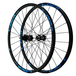 VPPV Spares VPPV 26 Inch Mountain Bicycle Wheelset, Double Wall Aluminum Alloy Disc Brake 24 Hole Hybrid / MTB Rim for 8-12 Speed (Size : 26inch)