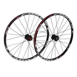 VPPV Spares VPPV 26 Inch MTB Bike Wheelset, Double Wall Aluminum Alloy Cycling Wheels Disc Brake 11 Speed Sealed Bearings Cycling Hub (Size : 26in)