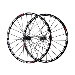 VPPV Mountain Bike Wheel VPPV 26 Inch MTB Rear Wheels, Double Wall Aluminum Alloy 27.5 ER Bicycle Wheel Disc Brake 24 Hole Hybrid / Mountain Rim 11 Speed (Color : Black, Size : 26 inch)