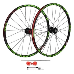 VPPV Spares VPPV Mountain Bike Wheels 26 Inch / 27.5 In, MTB Bikes Double Wall Aluminum Alloy Disc Brake for 7 / 8 / 9 / 10 / 11 Speed (Size : 26in)