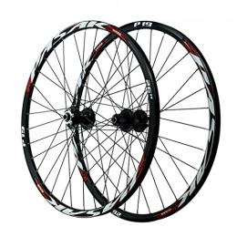 VPPV Spares VPPV MTB Bicycle Wheelset 26 / 27.5 / 29 Inch, Aluminum Alloy Disc Brake Quick Release 24H Bike Wheels Suitable 7-11 Speed Cassette Wheel Rim (Size : 29 inch)