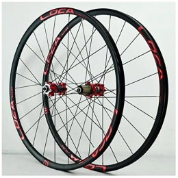 VPPV Spares VPPV MTB Bicycle Wheelset 27.5 Inch Double Wall Aluminum Alloy 29 ER Road Wheels 24 Hole Sealed Bearing 26 Inch Mountain Bike for 7 / 8 / 9 / 10 / 11 Speed (Size : 26 er)