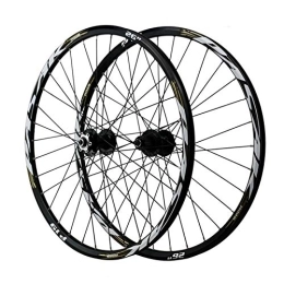 VPPV Spares VPPV MTB Bike Wheelset 26 / 27.5 Inch Double Wall Aluminum Alloy 29 ER Mountain Wheels Disc Brake Compatible 7 / 8 / 9 / 10 / 11 Speed (Size : 27.5 inch)