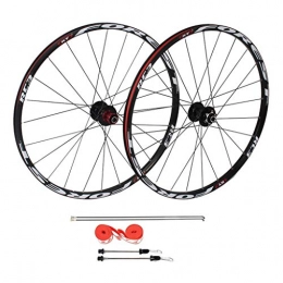 VPPV Mountain Bike Wheel VPPV MTB Bike Wheelset 26 Inch, Double Wall Aluminum Alloy Disc Brake Mountain Bikes For 7 / 8 / 9 / 10 / 11 Speed (Size : 27.5in)