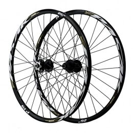 VPPV Mountain Bike Wheel VPPV MTB Wheels Disc Brake Rim 26 27.5 29 Inch, Double Wall Aluminum Alloy Quick Release Bike Wheelset 24H Suitable 7-11 Speed Cassette Wheel (Size : 29 inch)